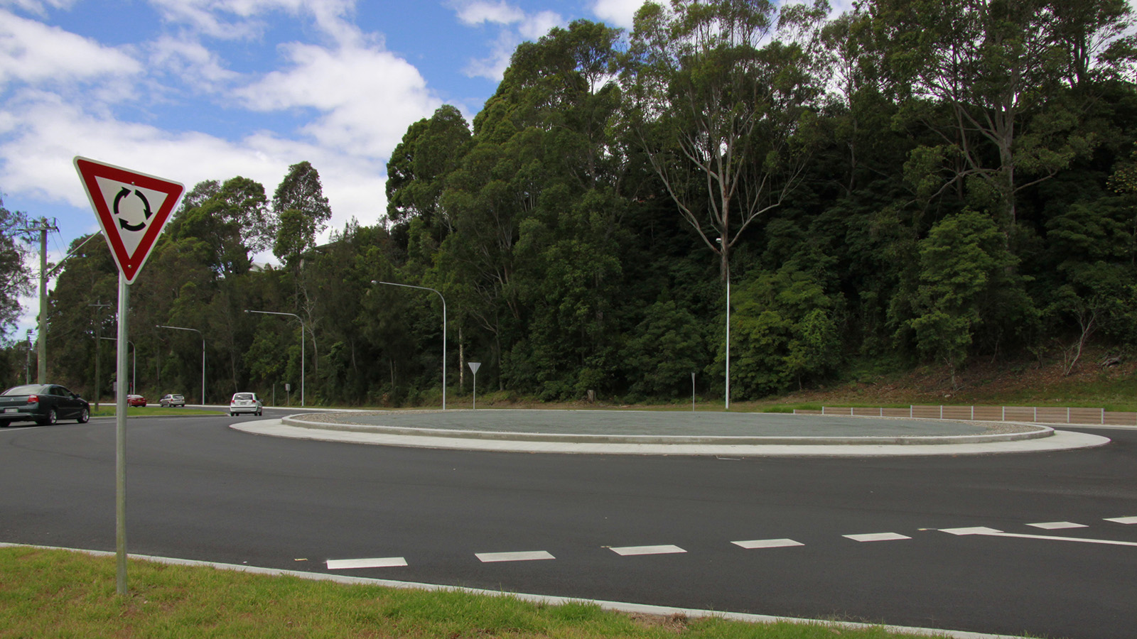 Roads roundabout