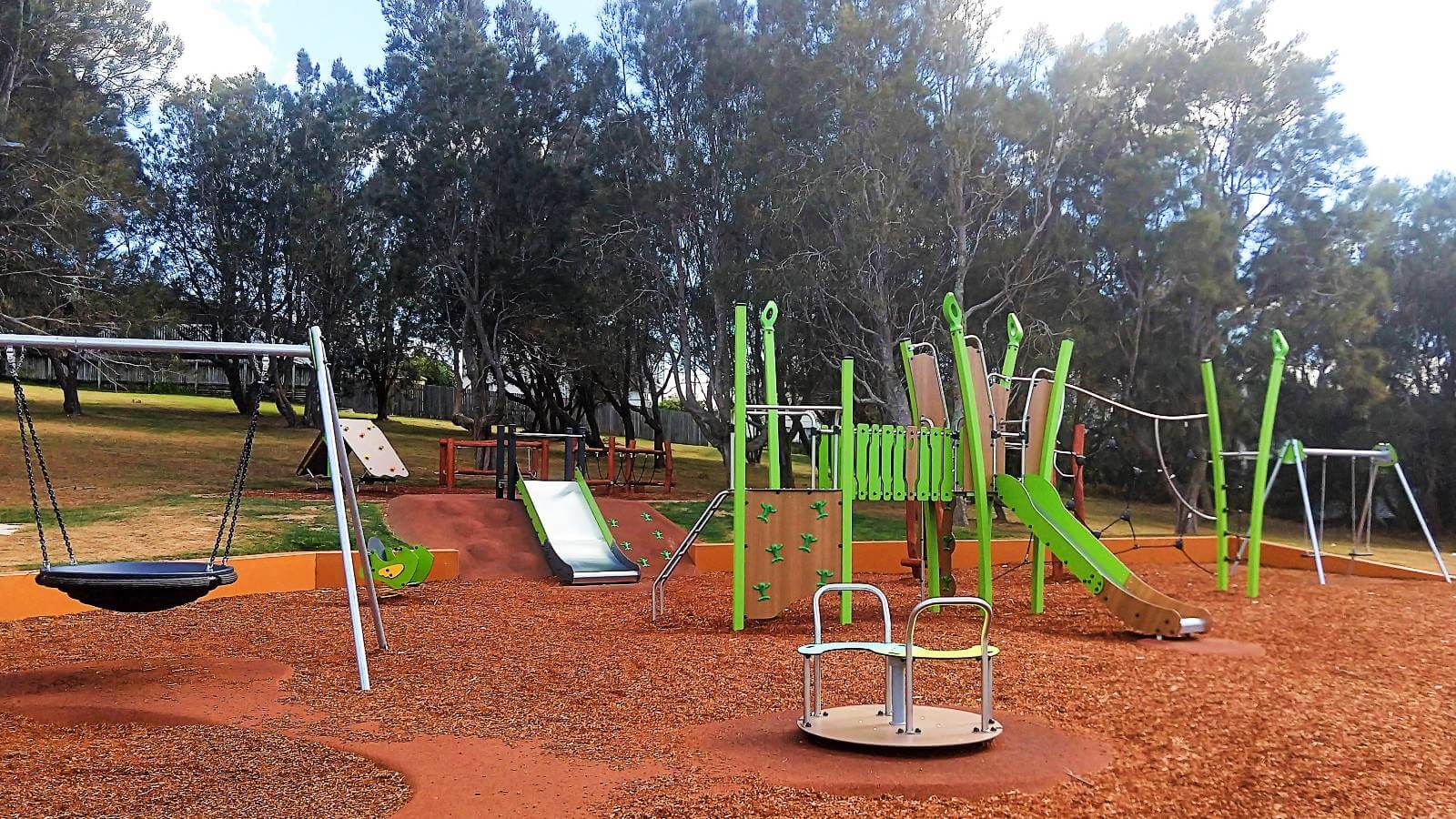 Image Playground among the trees on the reserve off Evans Road, Tuross Head