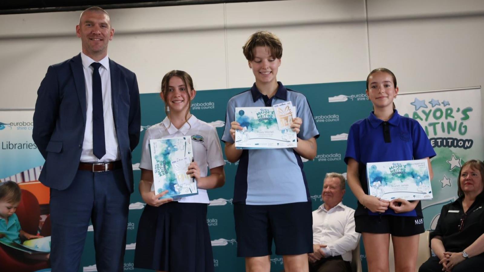 Image Mayors writing comp years 7 and 8 winners