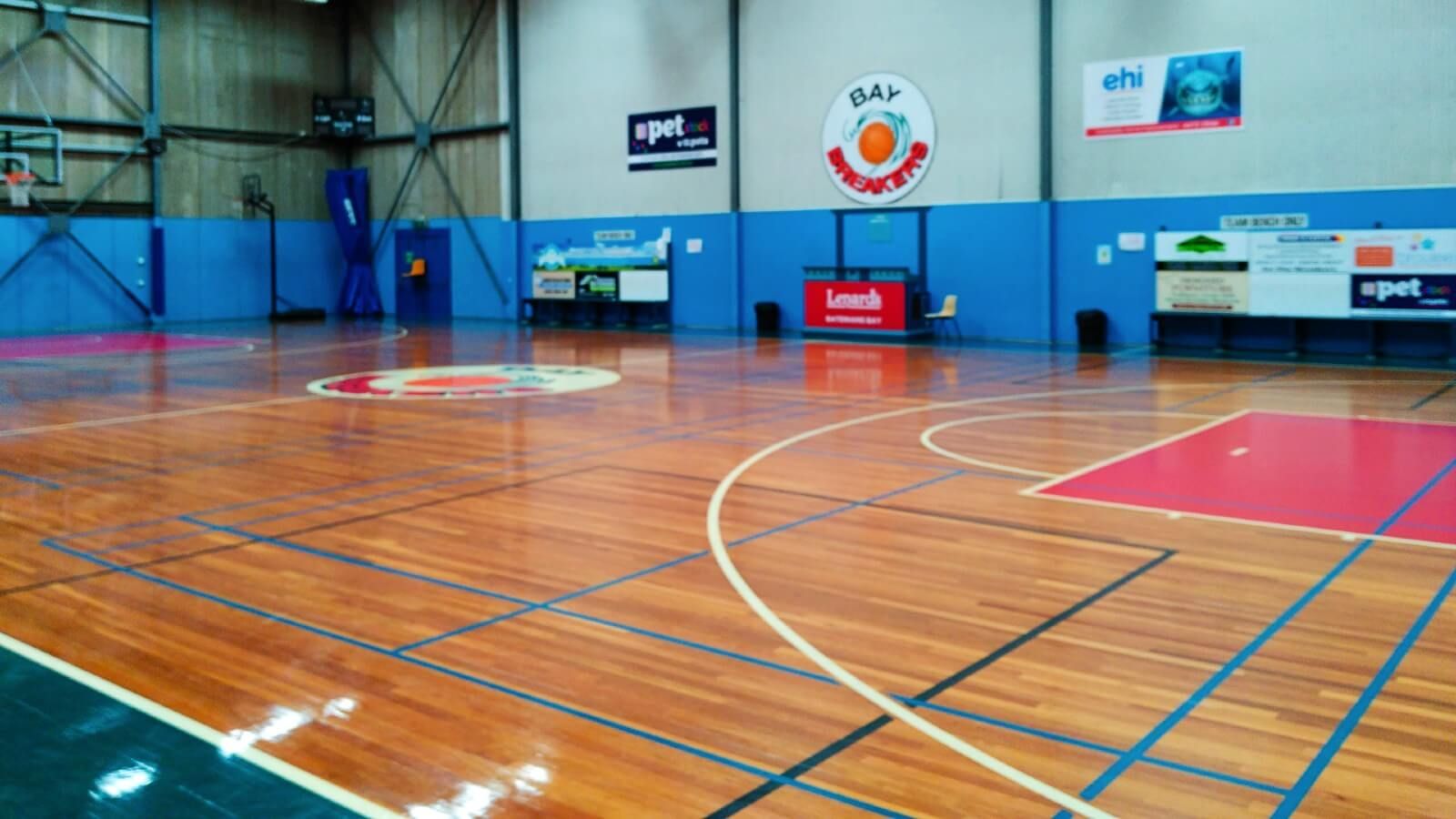 Basketball stadium at Hanging Rock  banner image