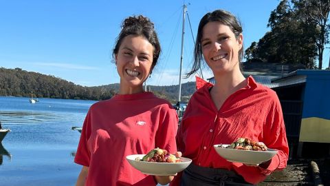 Caroline and Imogen of Salt Cafe in Narooma.
