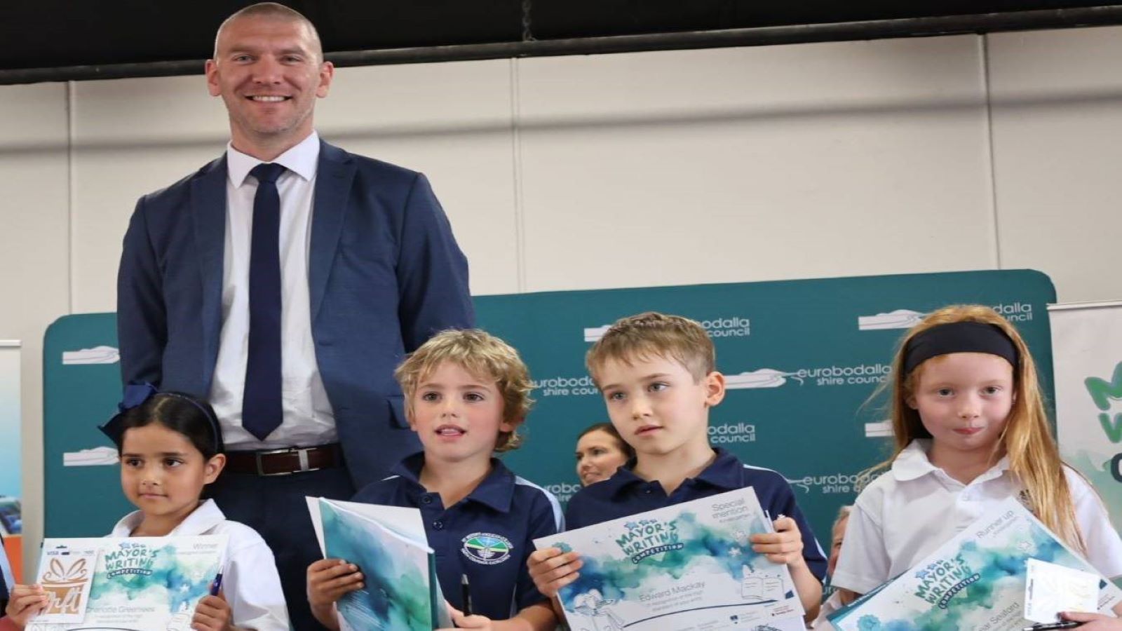 Image Mayors writing competition Kindergarten winners