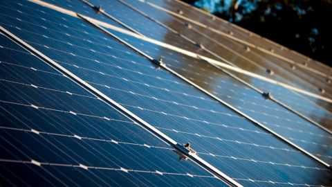 Solar panels.