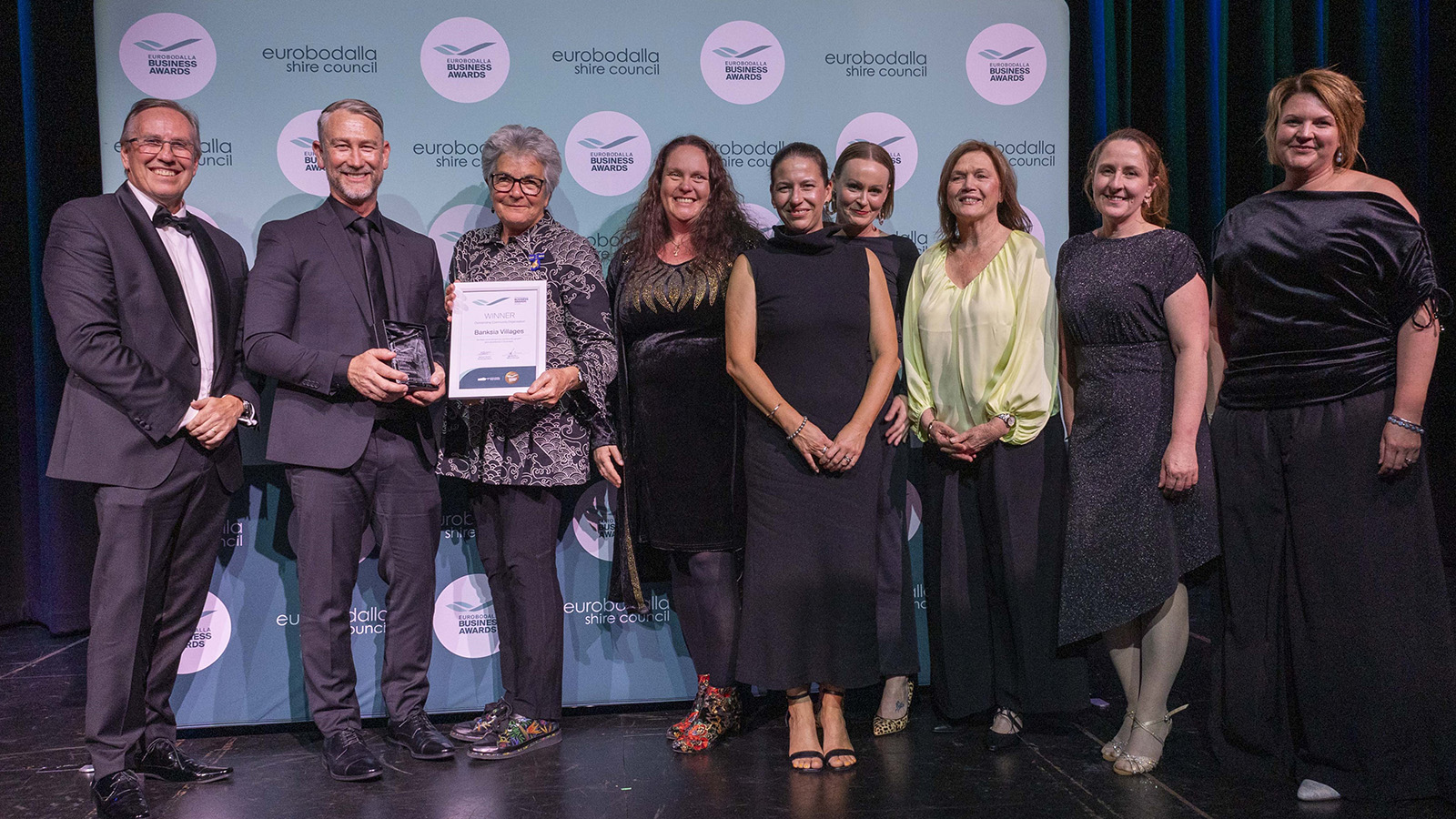 Image Winners of Outstanding Community Organisation - Banksia Villages