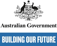 Australian Government Building Our Future logo