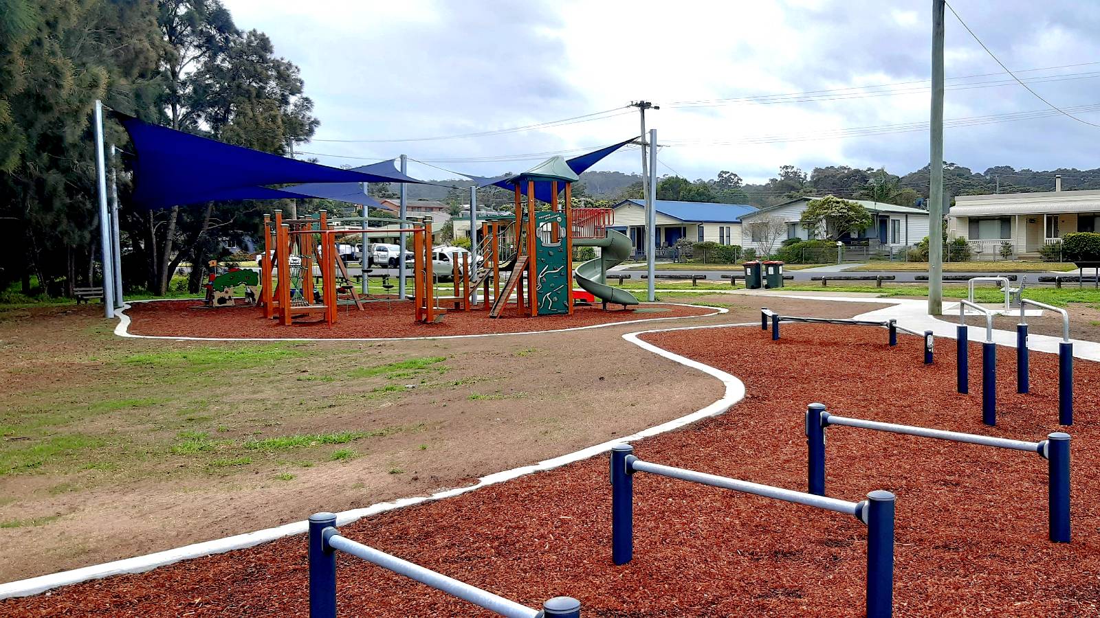 Image Play equipment and Jack Buckley Park in Tomakin.