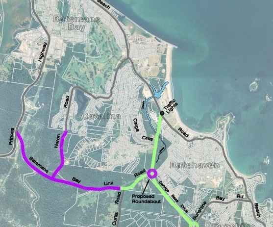 Click to download a map of the planned route of the new link road.