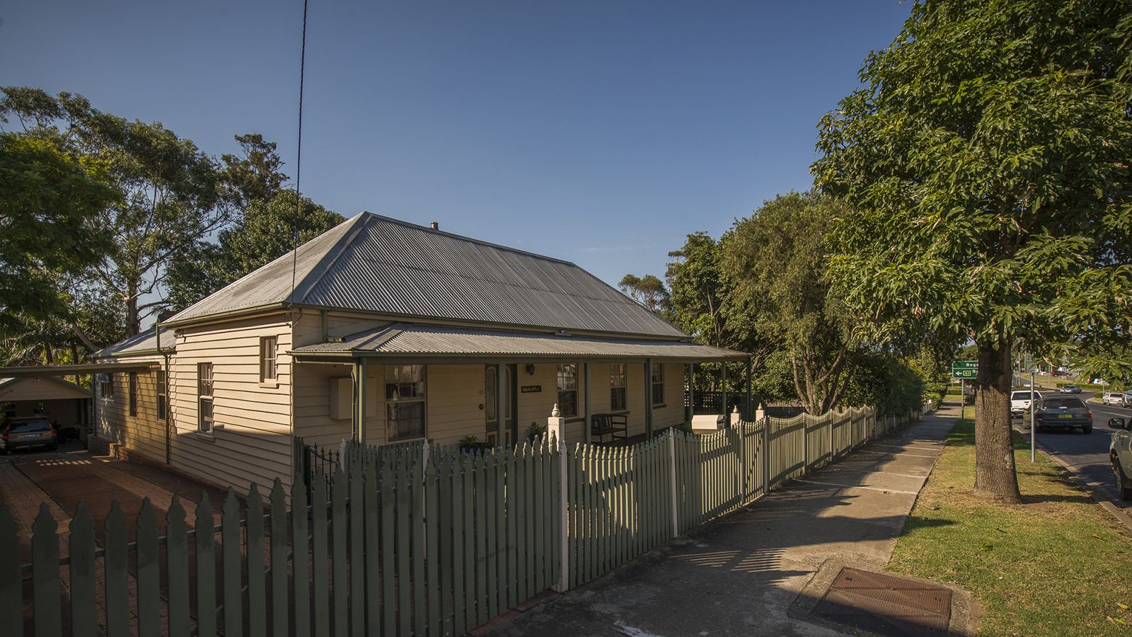 The exterior street front facade of a heritage building banner image
